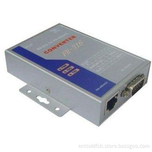 F / H Duplex Fiber Optic Media Converter With RS-232 RS-485